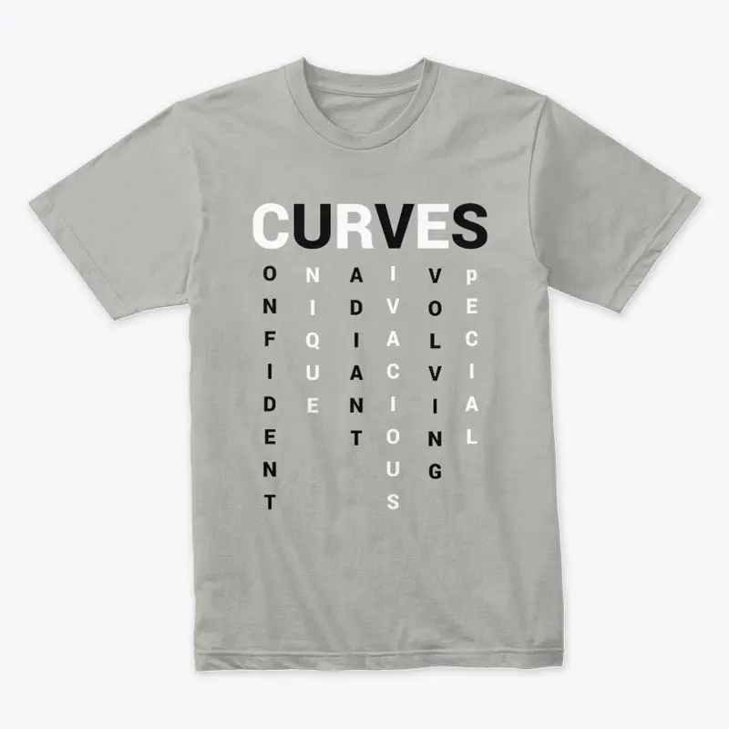 Curves Defined Graphic Tee